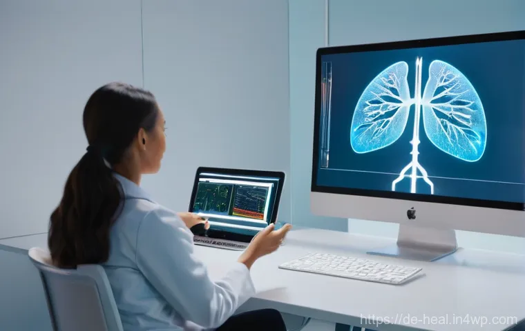 의료 기술 발전의 사회적 영향 - **Prompt 1: Personalized Medicine Consultation in a High-Tech Clinic**
    A wide shot of a modern, ...
